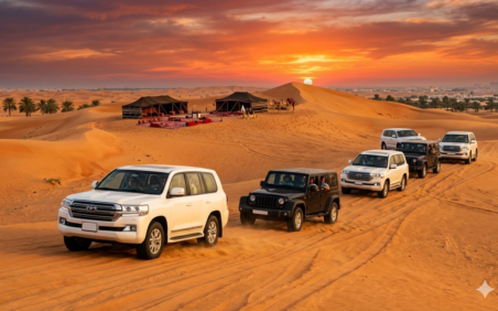 Desert Safari with Pickup from Sharjah