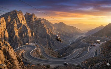 Jebel Jais Mountain Tour & Zip Line
